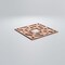 Ekena Millwork Medium Brownsville Decorative Fretwork Wood Wall Panels, Cherry, 15 3/8"W x 15 3/8"H x 3/8"T WALW16X16X0375BNECH - alternate 2
